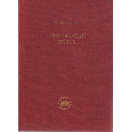 Latin-magyar szótár (1960)