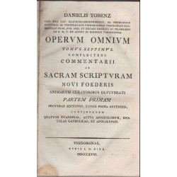 Operum Omnium commentarii in Sacram Scripturam I-II. (1818, 1819)