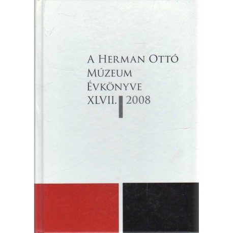 A Herman Ottó Múzeum évkönyve XVVII.