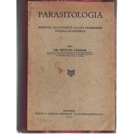 Parasitologia (1944)