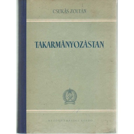 Takarmányozástan (1956)