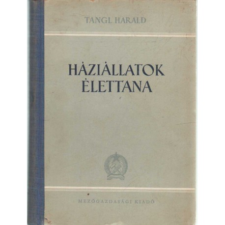 Háziállatok élettana (1954)