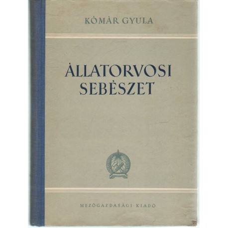 Állatorvosi sebészet (A fej és a törzs sebészete) (1955)