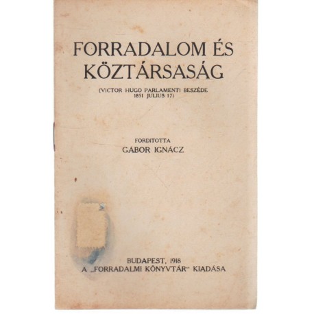 Forradalom és köztársaság (1918)