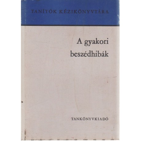 A gyakori beszédhibák