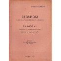 A Szolnoki M. Kir. Áll. Verseghy Ferenc Gimnázium évkönyve az 1943-44. iskolai évről