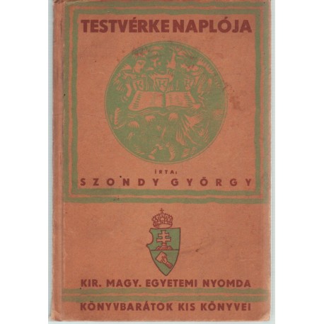 Testvérke Naplója