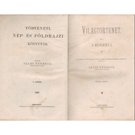 Világtörténet - Ötödik könyv (1889)