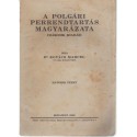 A polgári perrendtartás magyarázata VI. füzet