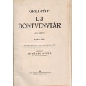 Új Döntvénytár 1925-26. XIX. kötet