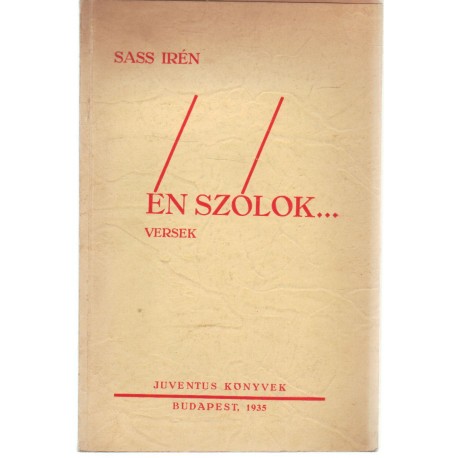 Én szólok