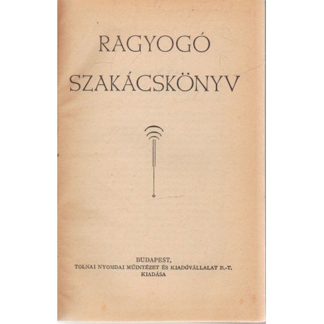 Ragyogó szakácskönyv