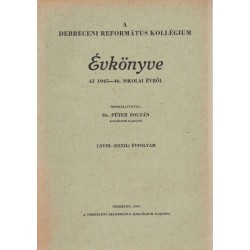 A Debreceni Református Kollégium Gimnáziumának évkönyve 1943-44