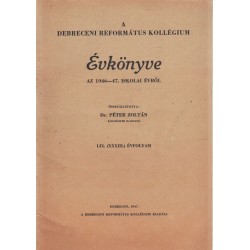 A Debreceni Református Kollégium Gimnáziumának évkönyve 1945-46