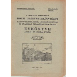 A Debreceni Református Kollégium Gimnáziumának évkönyve 1948-49