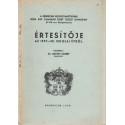 A Debreceni Calasanzi Szent József Gimnázium Értesítője 1937-38