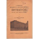 A Debreceni Református Kollégium Tanítóképző Értesítője 1925-26