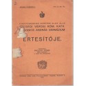 Szegedi városi róm. kat. Dugonics András Gimnázium értesítője 1924-1925