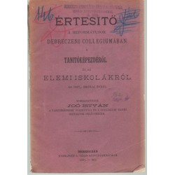 A Debreceni Református Főgimnázium Értesítője 1923-24