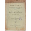 Rimaszombati Egyesült Protestans Főgymnasium XXXVII-ik értesítője 1889-1890