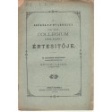 Székelyudvarhelyi Evang.Reform. Collegium értesítője 1883-1884