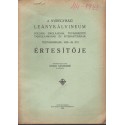 Nyíregyházi leánykálvineum polg.-i iskolájának, továbbképző tanfoly.-nak és internátusának értesítője 1938-1939