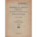 Budapesti VII.ker. Barcsay utcai Állami Főgimnázium értesítője 1920-1921
