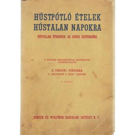 Húspótló ételek hústalan napokra