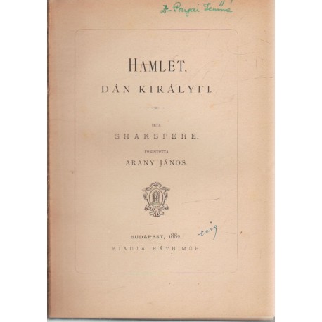 Hamlet , a dán királyfi