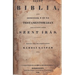 Szent Biblia 1840