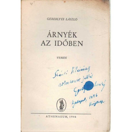 Árnyék az időben (dedikált)