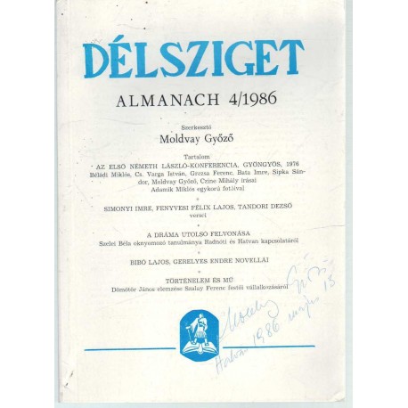 Délsziget almanach 4/1986 (aláírt)