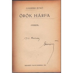 Örök hárfa (dedikált)