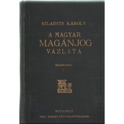 A magyar magánjog vázlata II. rész