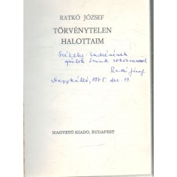 Törvénytelen halottaim (dedikált)