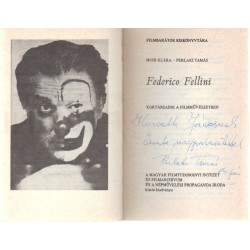 Federico Fellini (dedikált)