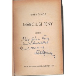 Márciusi fény (dedikált)