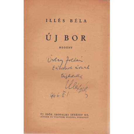 Új bor (dedikált)