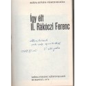 II. Rákóczi Ferenc (dedikált)