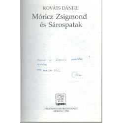 Móricz Zsigmond és Sárospatak (dedikált)