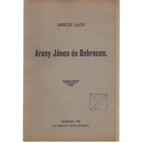 Arany János és Debrecen