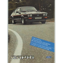 Ford Capri katalógus (német)
