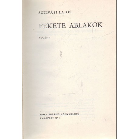 Fekete ablakok