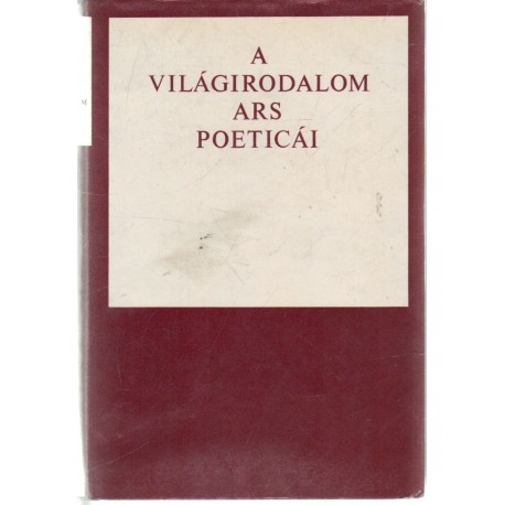 A világirodalom ars poeticái