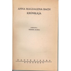 Anna Magdalena Bach krónikája