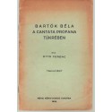 Bartók Béla a Cantata Profana tükrében