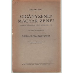 Cigányzene? Magyar zene?