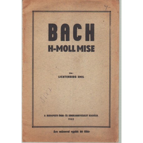 Bach H-mollmise