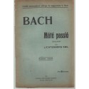 Bach- Máté passió