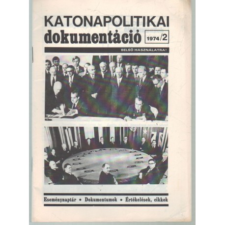 Katonapolitikai dokumentáció